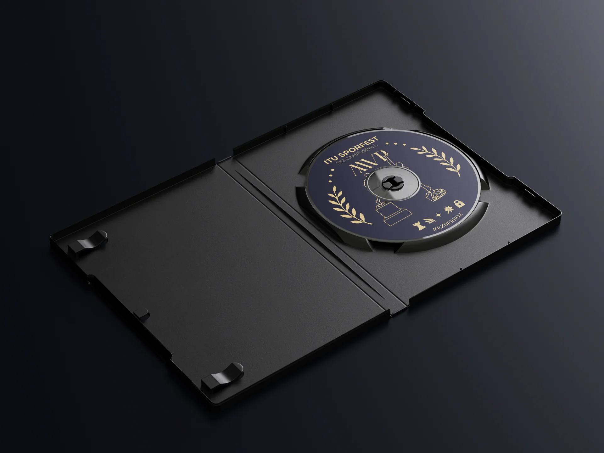 İTÜ SPORFEST — MVP disc and packaging