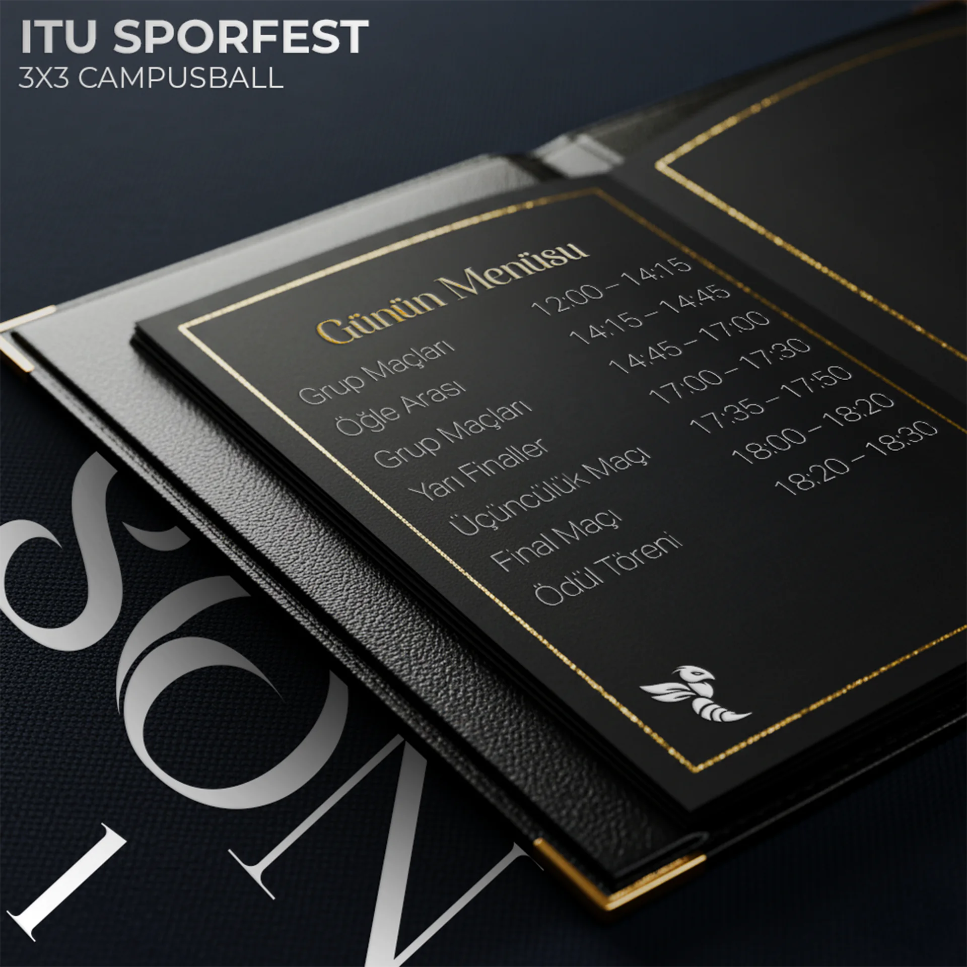 İTÜ SPORFEST — Printed event programme