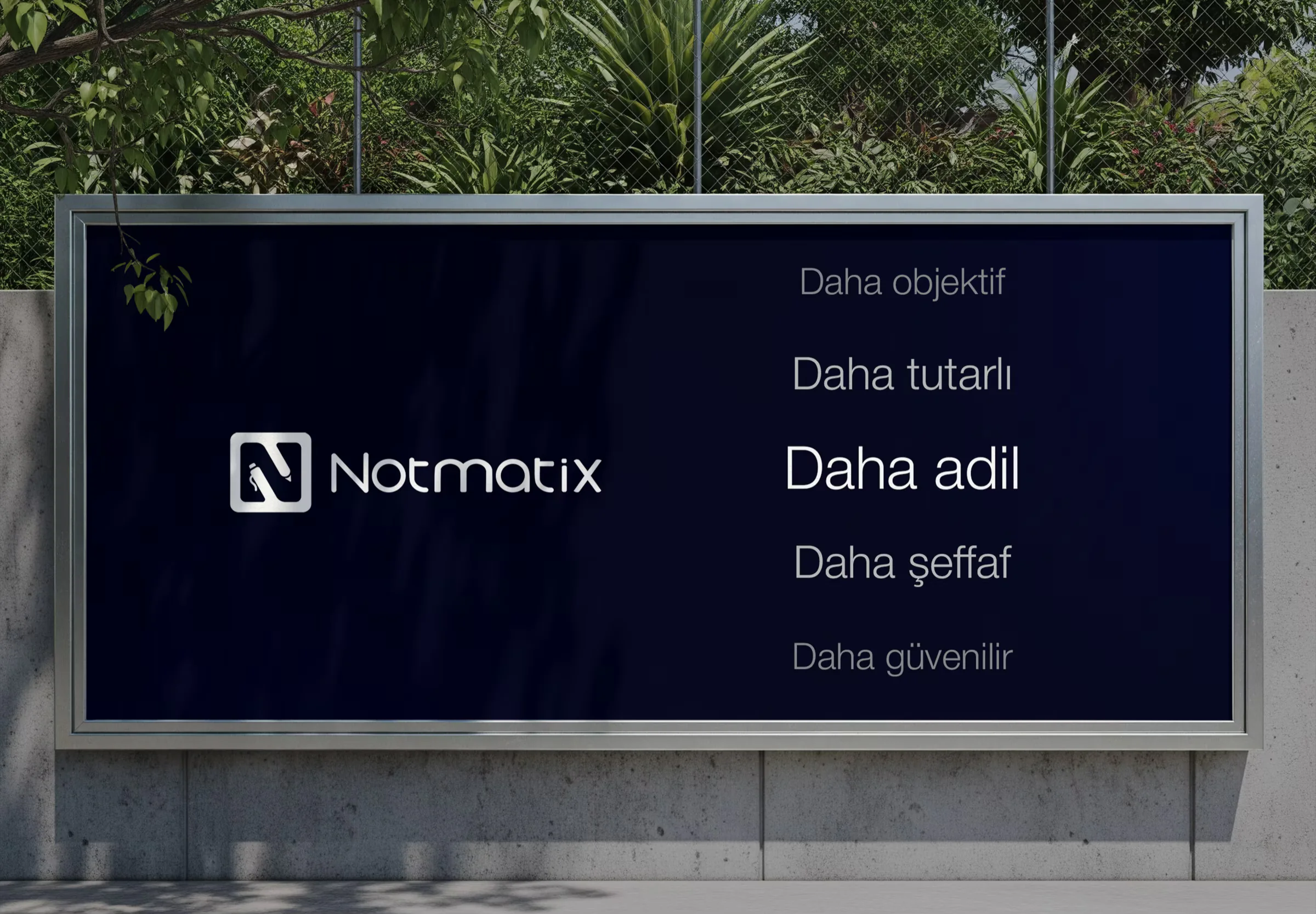 Notmatix — Brand identity · Launch